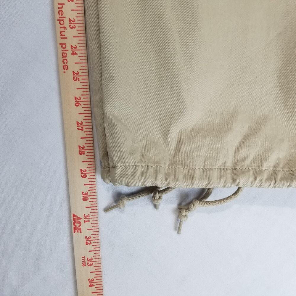 Levi's 94 Baggy Cargo Pants Women's 30x30 Loose Adjustable Hem Utility NWT Tan - Picture 13 of 14
